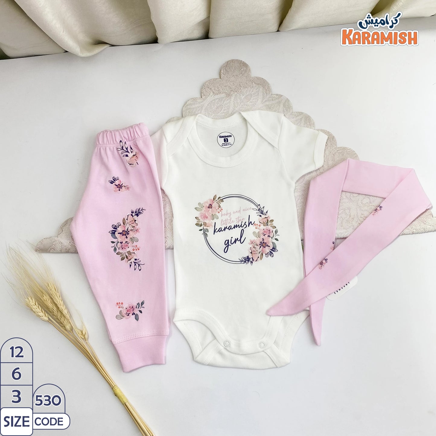 🎀طقم بيجامه نص كم امريكي مع توكه